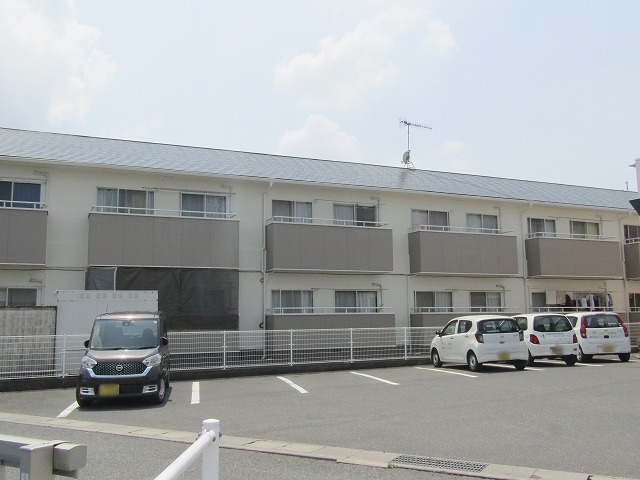 倉敷市水島のアパート塗装 完成