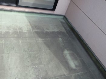 バルコニー防水工事前