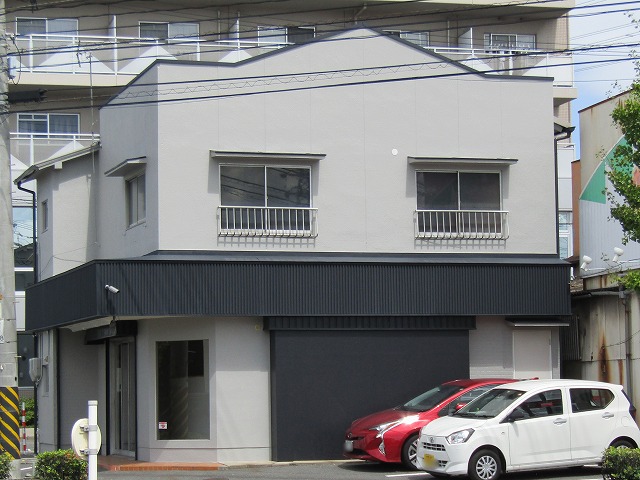 岡山市南区店舗塗装　完成