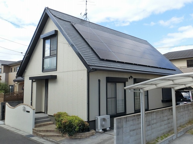 外壁・屋根塗装完成