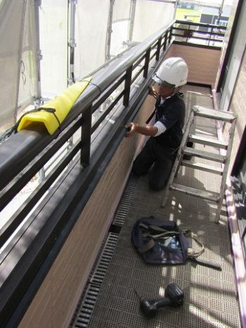 水切り取り付け