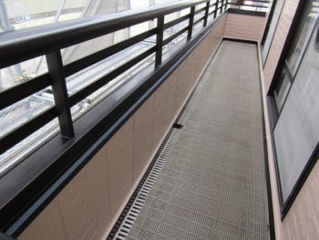 バルコニー完成