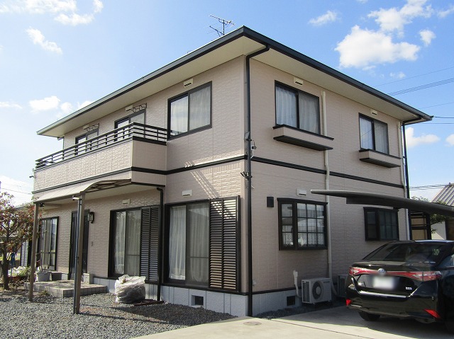 無機塗料で塗装　完成