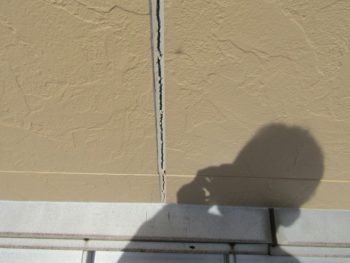 シーリングの切れ