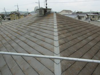 屋根の塗装前
