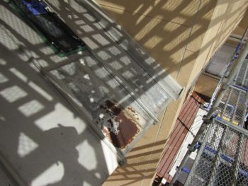 屋根の一部サビ