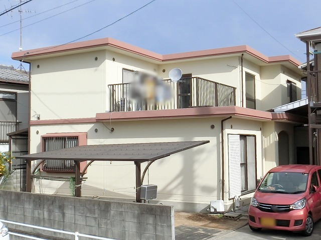 倉敷市玉島の住宅塗装完成