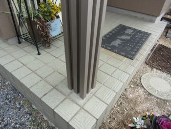 ガルバリウム鋼板のカバー工法で工事