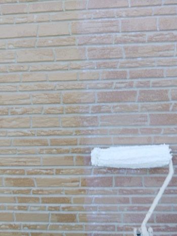 クリアー塗装の上塗り1回目