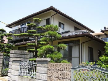 倉敷 外壁塗装施工前