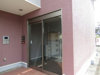 アパート玄関塗装完成