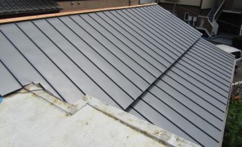 ガルバリウム鋼板 乗せた後