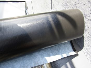 カバー工法で使用した防水シート