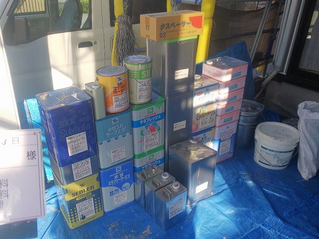 リフォームサポート塗夢の塗料