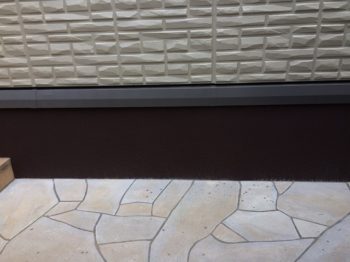 岡山市北区K様 基礎塗り替え完成