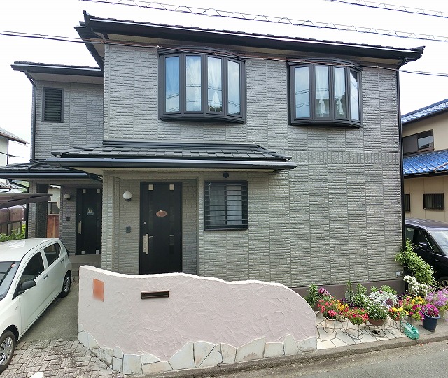 倉敷市福島の塗装完成