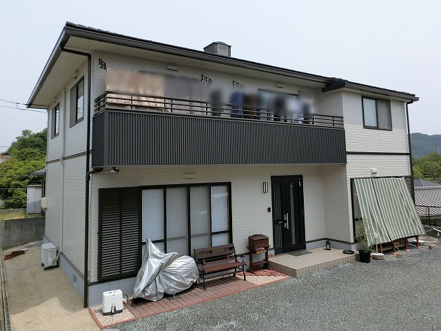 外壁塗装、カバー工法完成