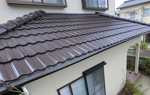屋根の塗り替え完成