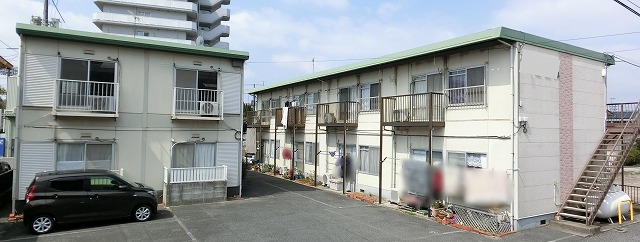 アパート塗装前