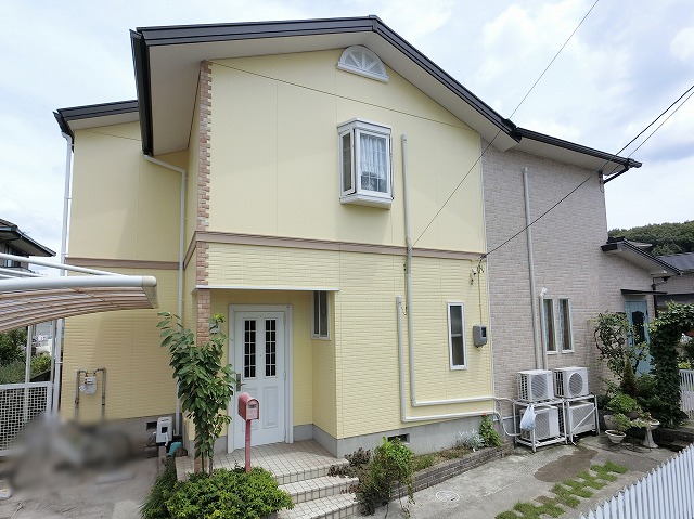 塗夢で塗装した仕上がりの良い住宅