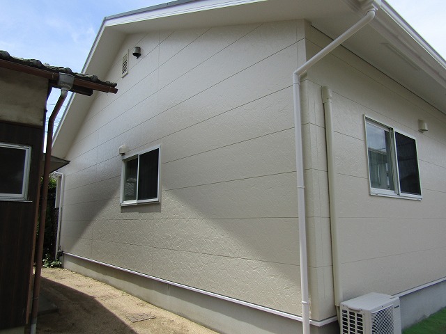 雨漏り修理と塗装の完成