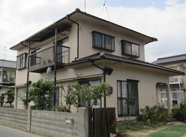 北区の住宅塗装、完成