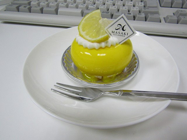 シトラスとアールグレイのケーキ