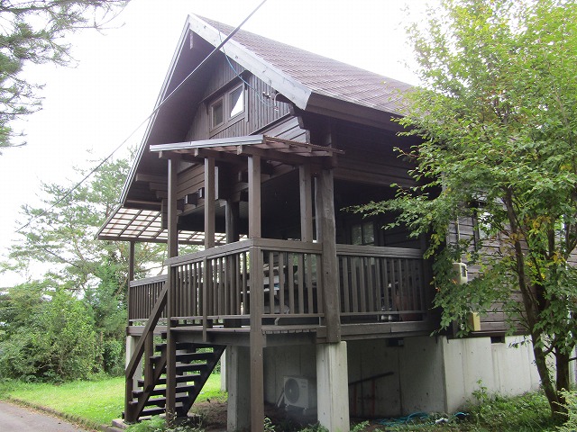 施工後　ログハウス