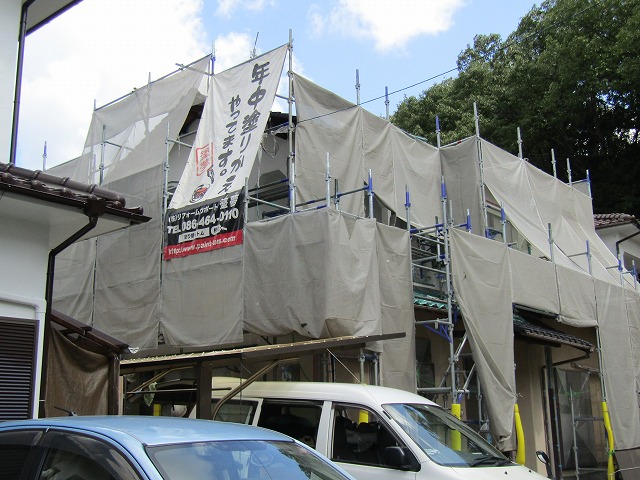 総社市の塗装工事