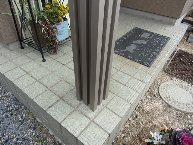 倉敷市の塗装が完了したアパート