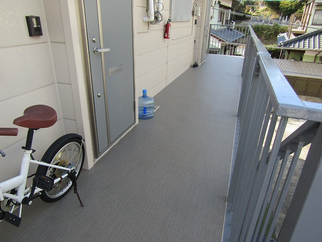 共有廊下のビフォアー