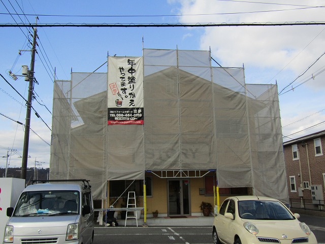 倉敷市鳥羽の現場