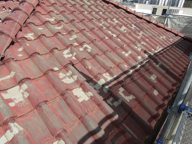 瓦の補修