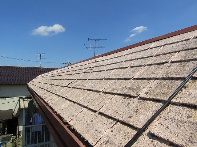 屋根の塗装前
