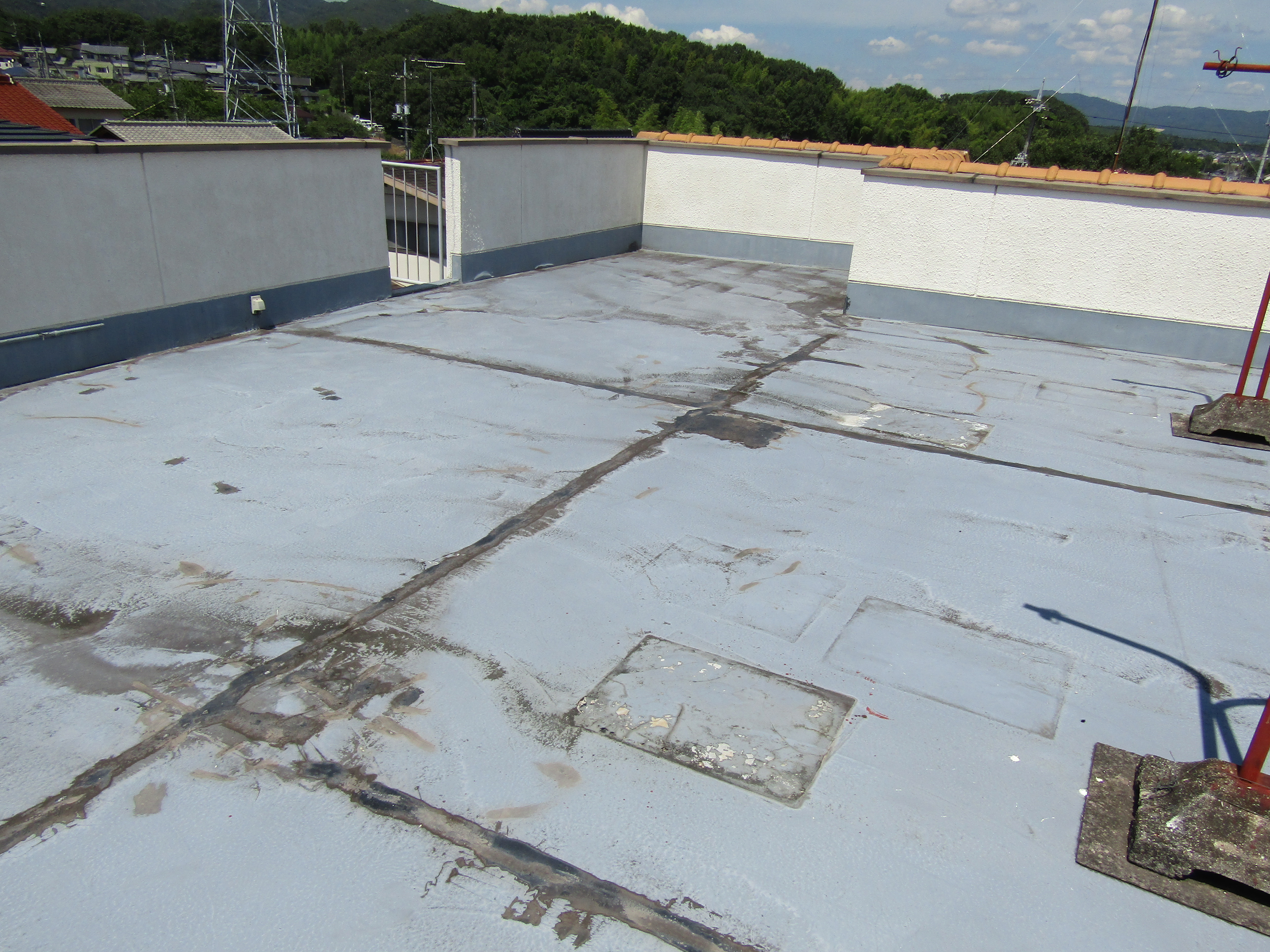 総社市 塩ビ防水シート