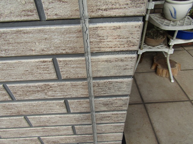 コーキング（シーリング）の劣化