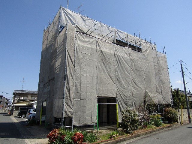 岡山市中区の現場