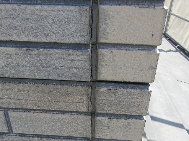 切れたシーリング