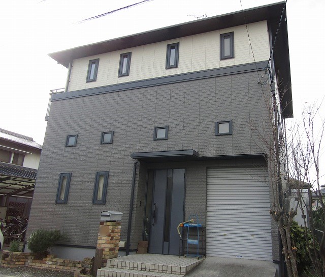 倉敷市の住宅塗装 完成