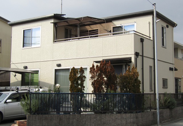 倉敷市天城の塗装　完成