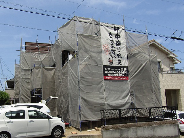 外壁・屋根塗装の現場