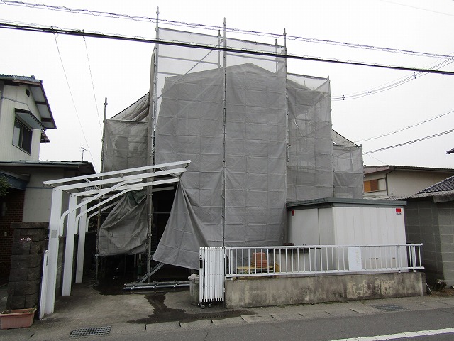 岡山市南区の現場