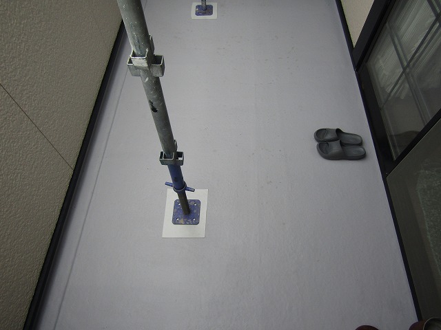 バルコニーFRP防水 完成