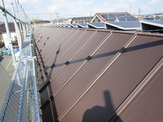 カバー工法施工後