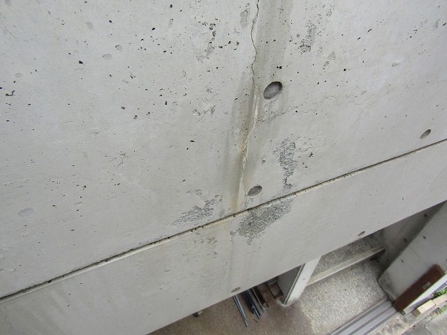 コンクリート成分が溶出