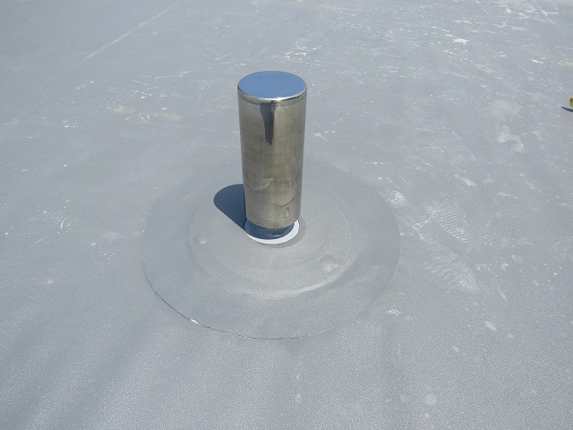 絶縁工法の脱気筒