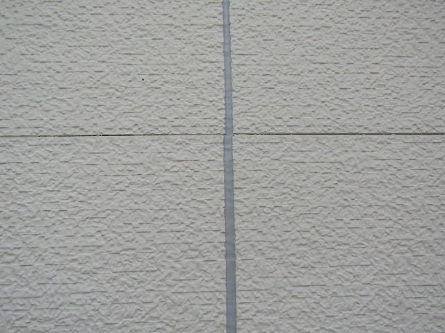 打ち替えたコーキング