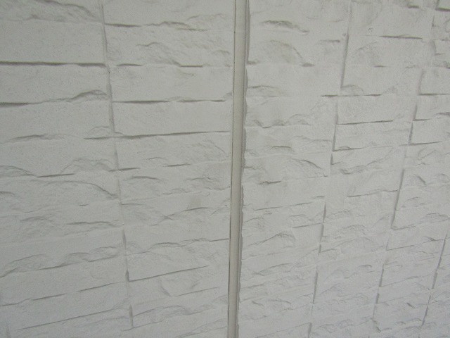 打ち変えたシーリング