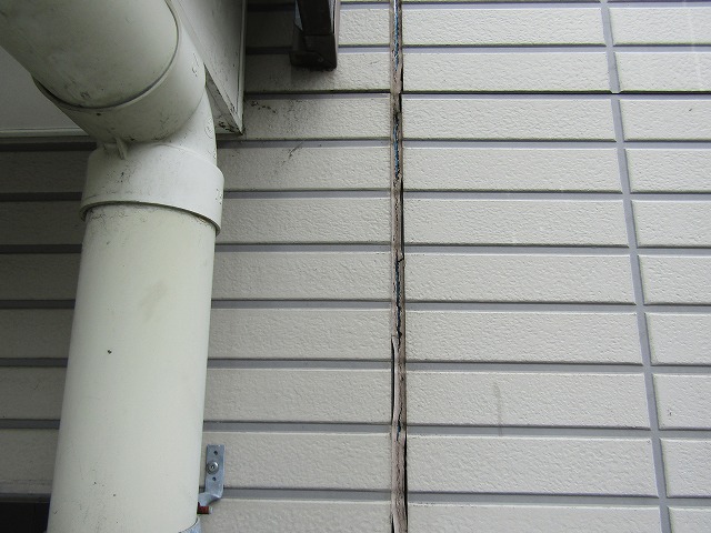 切れたシーリング