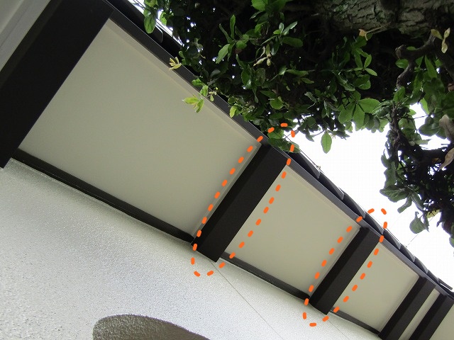 母屋木もカバー工法できれいに